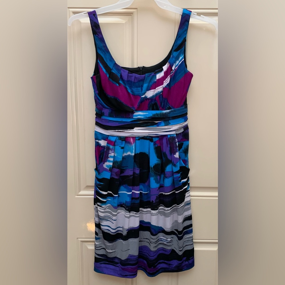 Bisou Bisou Sleeveless Mini Dress size 8